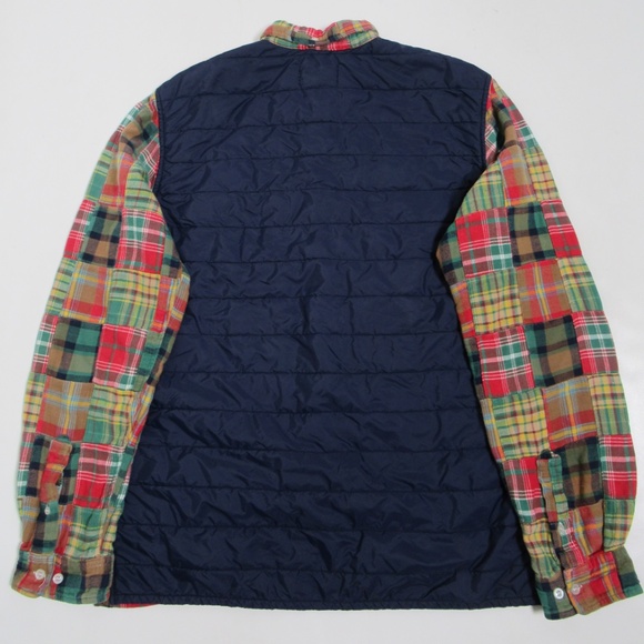 Palace Men's Insulated 2 Shirt Jacket Multi Ultimo 2021 Size M - Picture 9 of 12